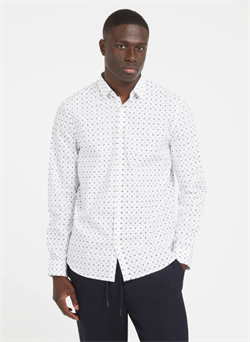 Guess camisa blanca con dibujo para hombre